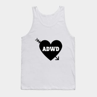 Anti-Valentines Day ADWD Design (White) Tank Top